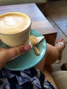 Mani + Pedi + Latte = Bliss!
